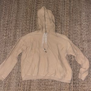 Aerie hoodie. Color tan, size Medium